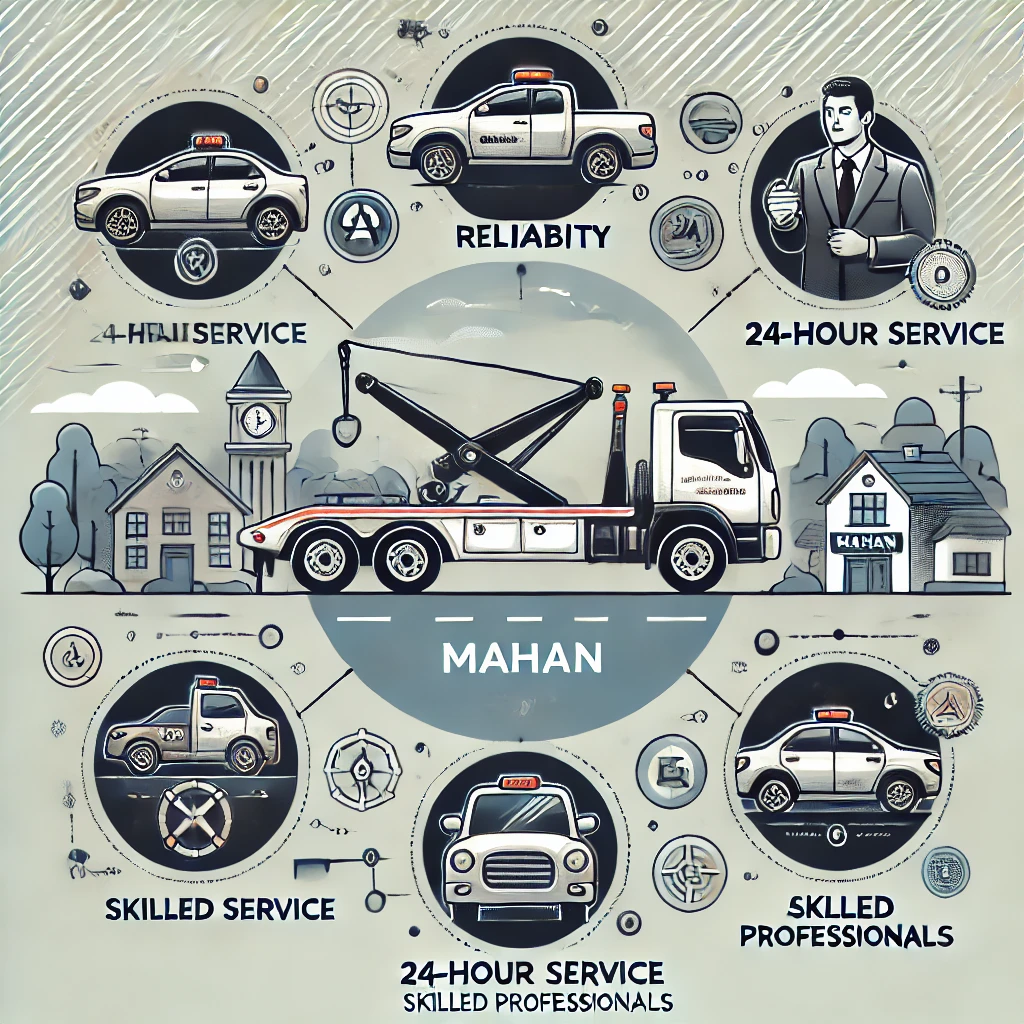 چه عواملی خدمات یدک کش ما را در ماهان برجسته می‌کند؟